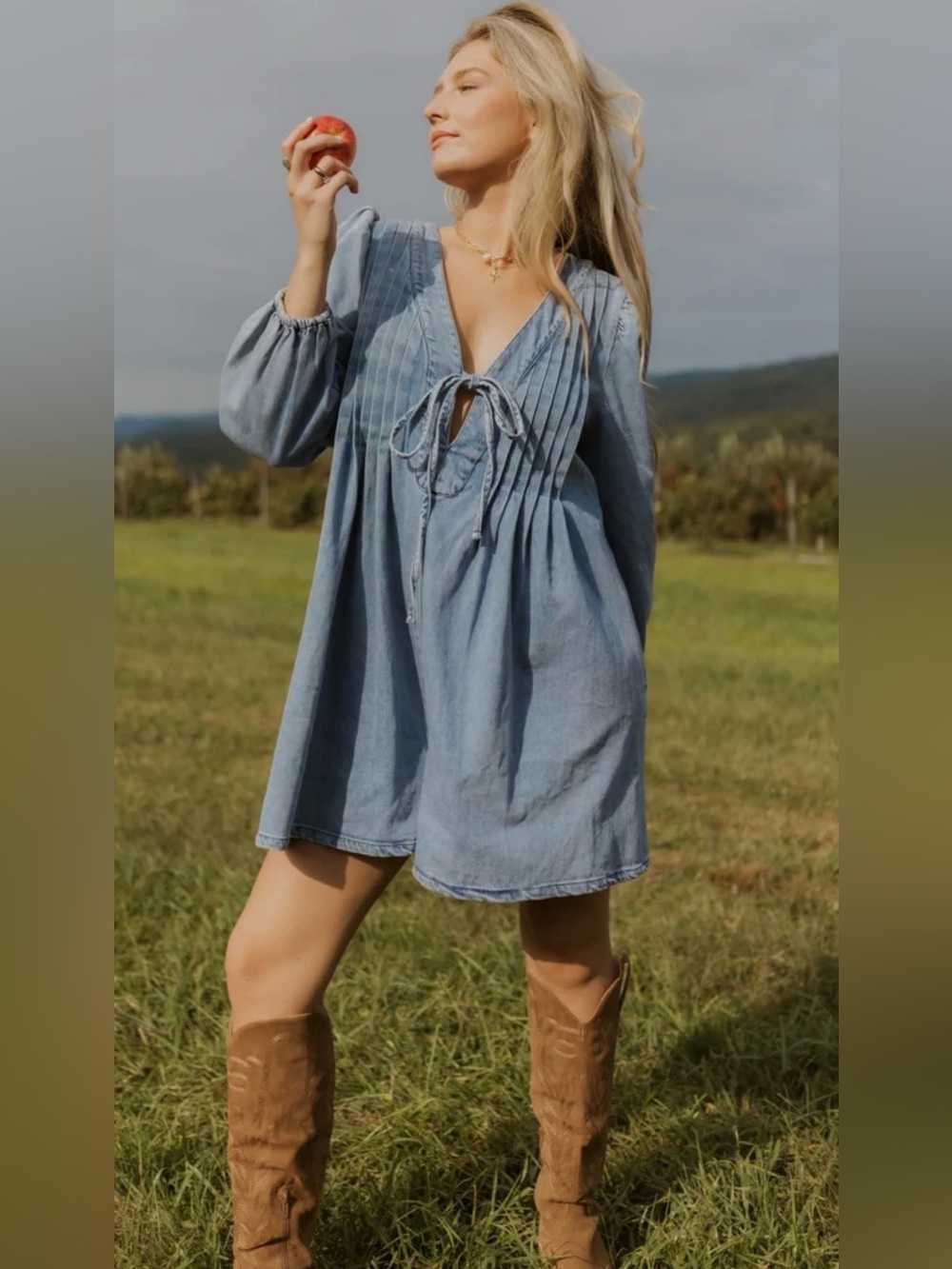Veveret - Denim Romper